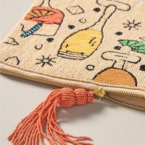 The Fiona Large Beaded Pouch by Anthropologie-cocktails.